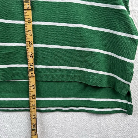 Polo Ralph Lauren Mens's 4XB Striped Short Sleeve Polo Green White Stripe *Read - Picture 9 of 10